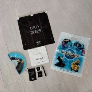 Universal Studios and Hard Rock Cafe Souvenir Set